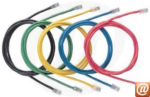UTPSP10Y - Panduit Patch Cord Montado Categoria 6 (CAT6) RJ45/RJ45 de 3.0 m cor Branco